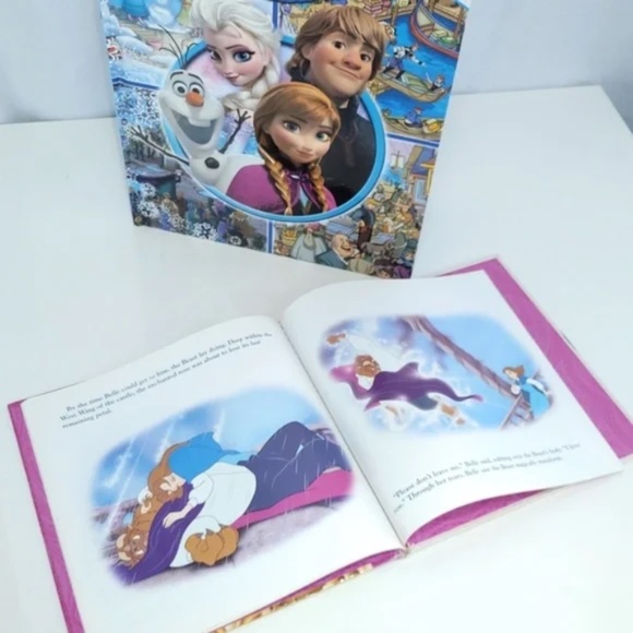 Kids Books Disney Frozen Activity Beauty and The Beast - Picture 3 of 8